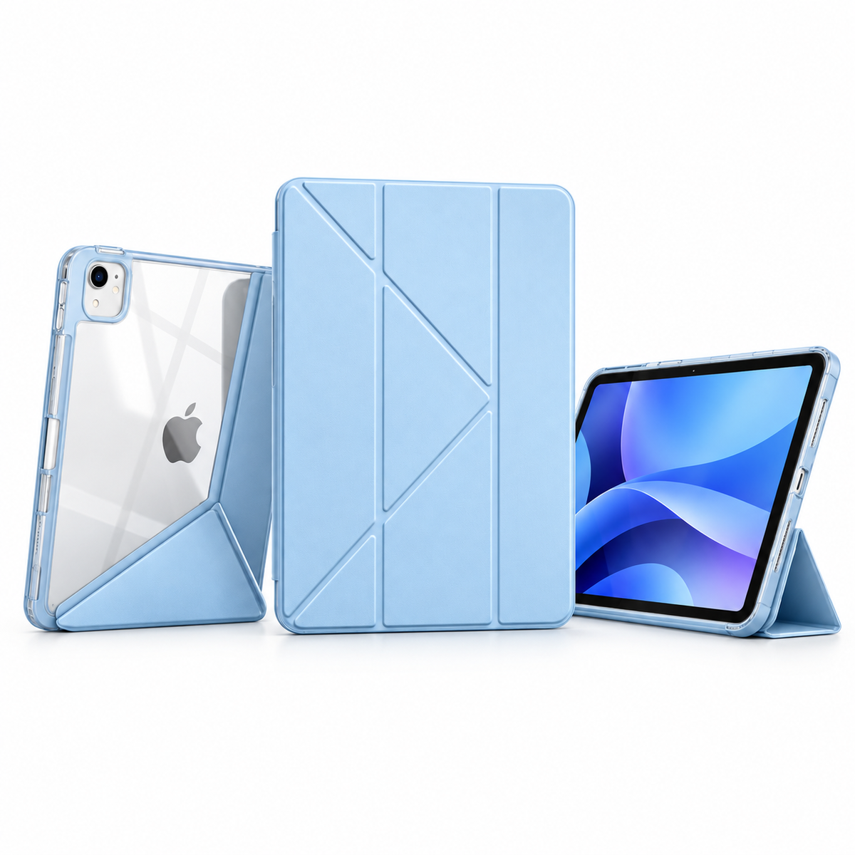 iPad Y-fold Clear Case