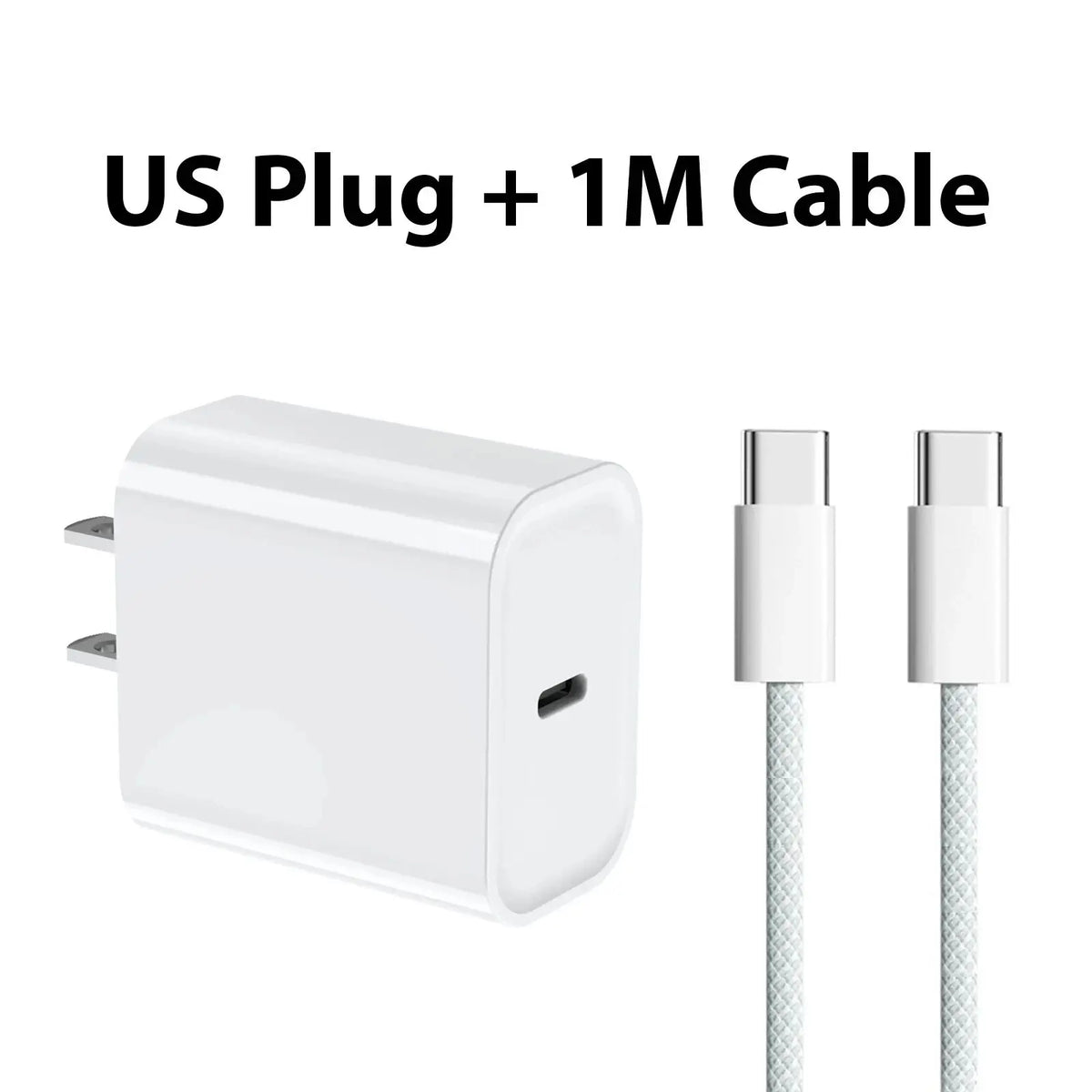 40W Charger USB C Cable w/ Power Adapter