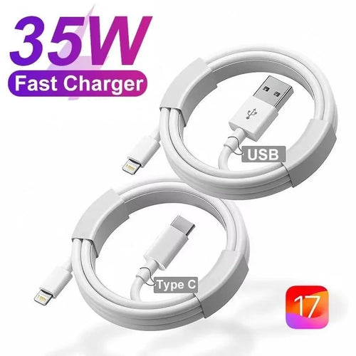 35W Charger USB Type C Cable