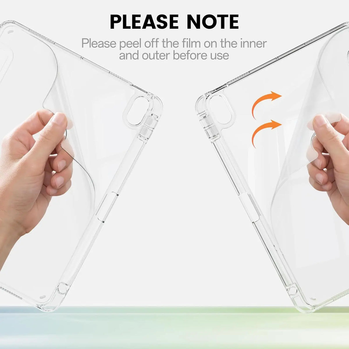 iPad Y-fold Clear Case
