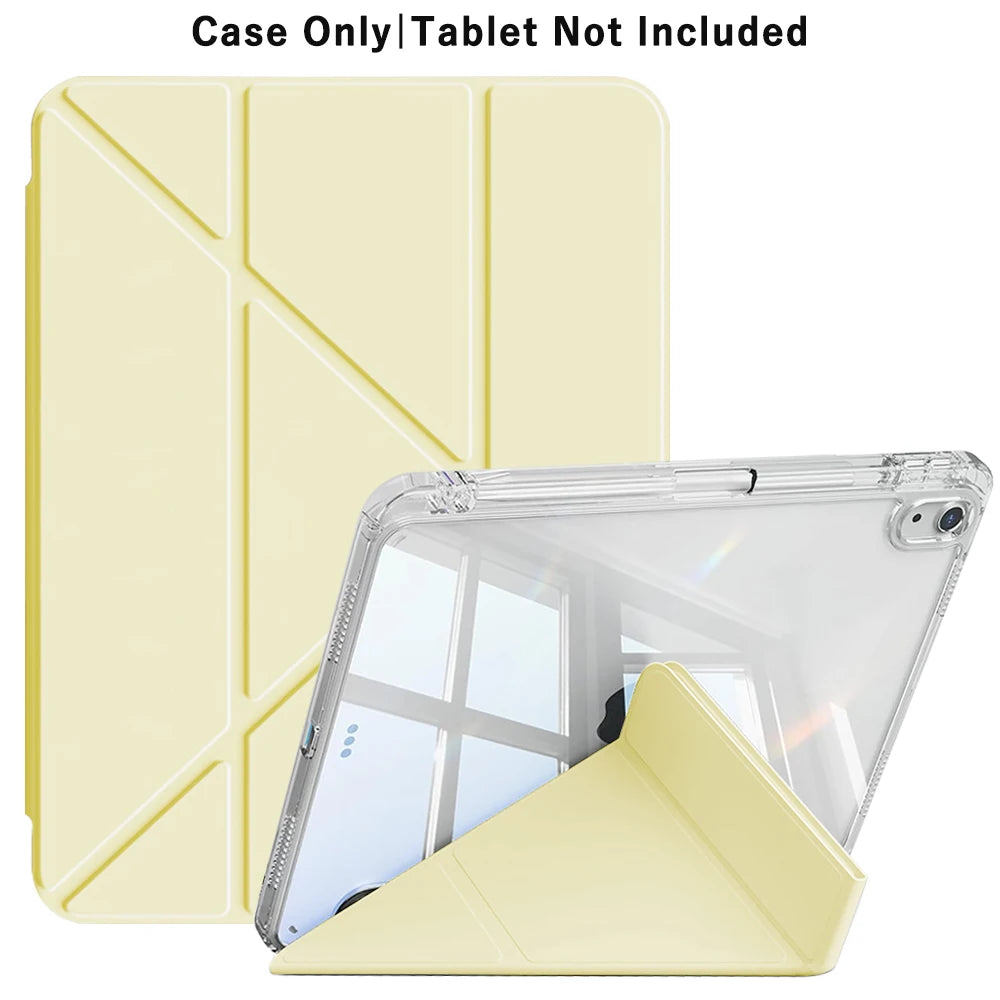iPad Y-fold Clear Case