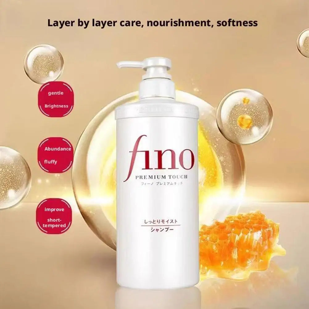 Japan Fino Hair Mask Conditioner Shampoo Deep Nourishing Smooth Shine Care Oil Control Hair Mask Conditioner Set