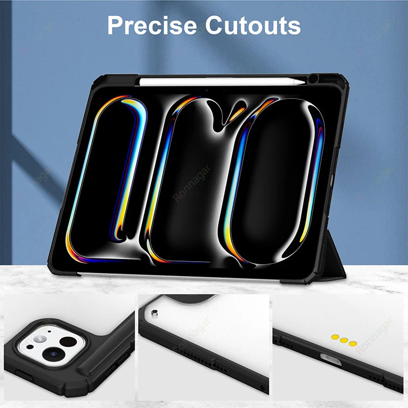 iPad Clear Foldable Case