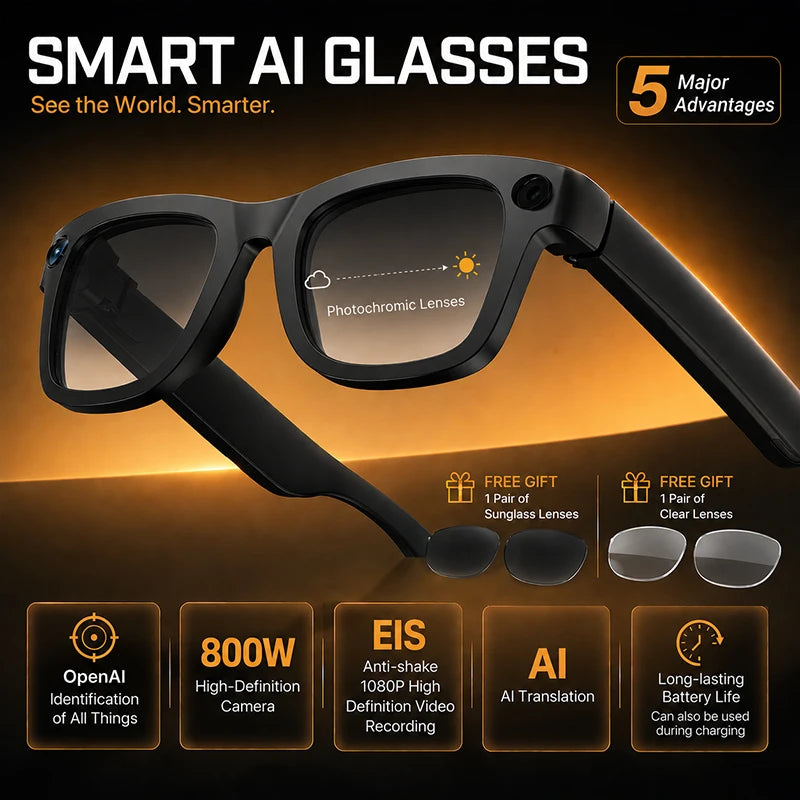 Black Meta Glasses