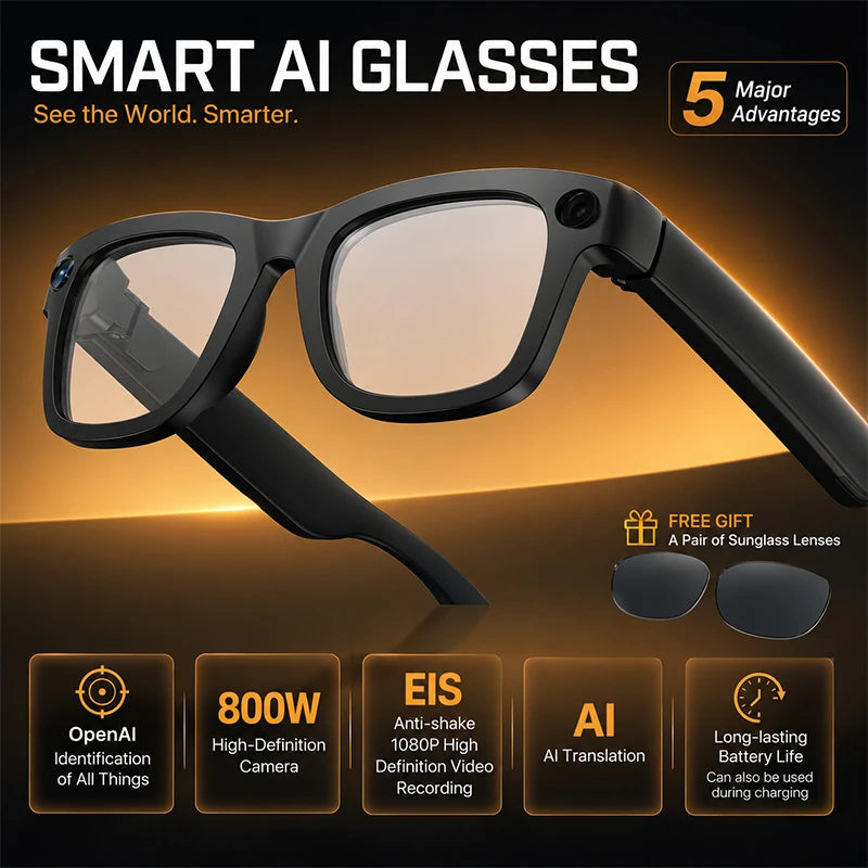 Black Meta Glasses
