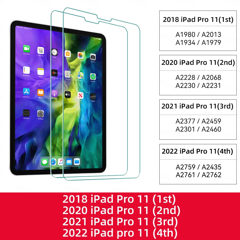 iPad Tempered Glass Films