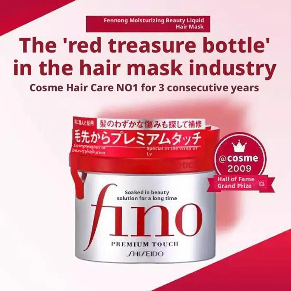 Japan Fino Hair Mask Conditioner Shampoo Deep Nourishing Smooth Shine Care Oil Control Hair Mask Conditioner Set