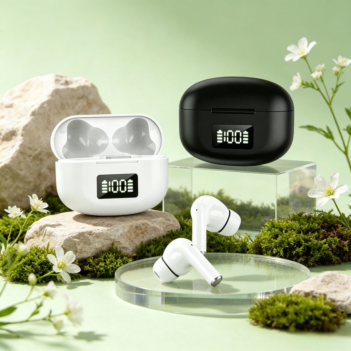 Wireless Earbuds Hybrid Bluetooth