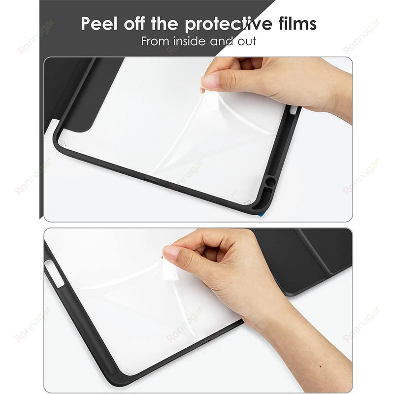 iPad Clear Foldable Case