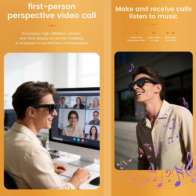 Black Meta Glasses