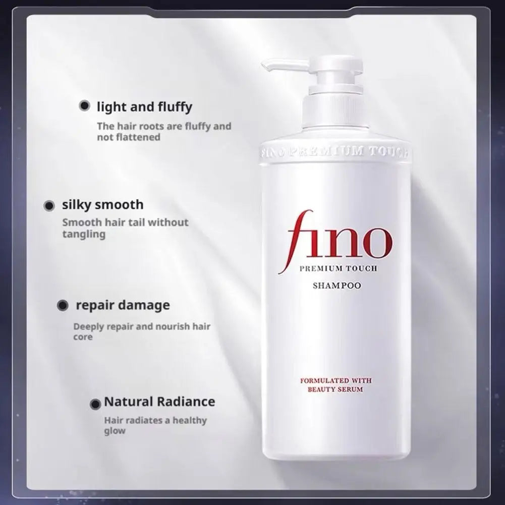 Japan Fino Hair Mask Conditioner Shampoo Deep Nourishing Smooth Shine Care Oil Control Hair Mask Conditioner Set