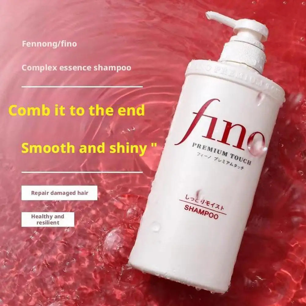 Japan Fino Hair Mask Conditioner Shampoo Deep Nourishing Smooth Shine Care Oil Control Hair Mask Conditioner Set