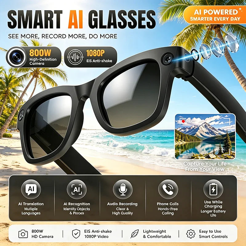 Black Meta Glasses